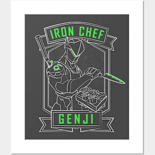 Iron Chef Genji Posters and Art